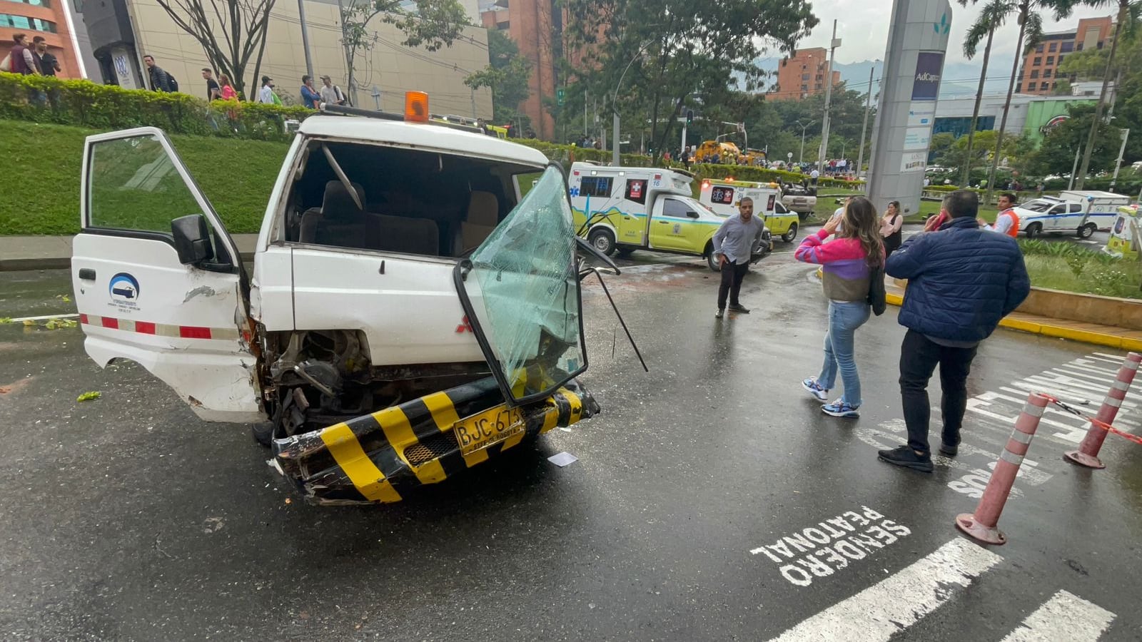 Grave accidente en Medellín28 de noviembre de 2022