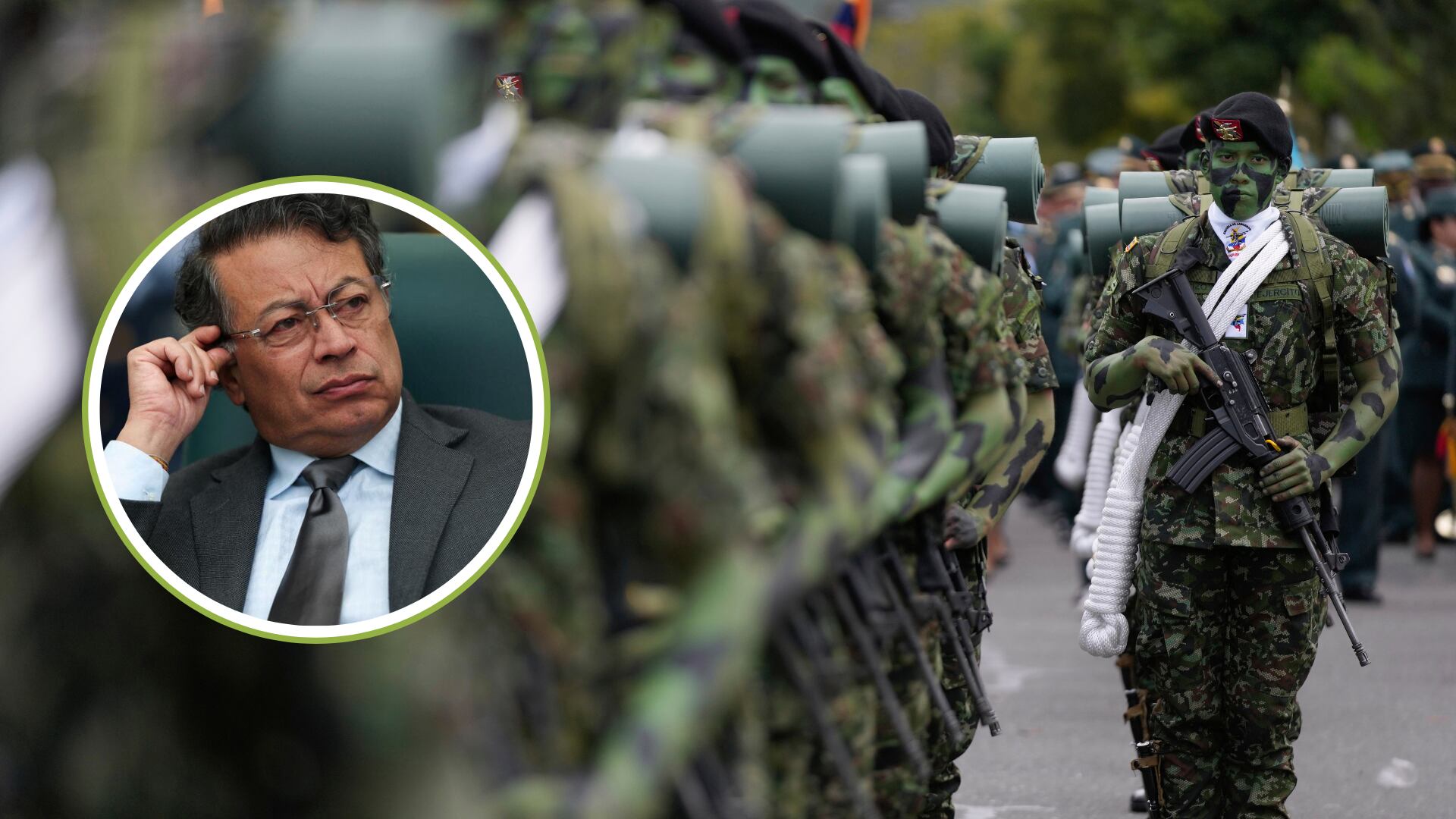 Petro no asistirá al desfile militar del 20 de julio en Bogotá, el Ministerio de Defensa lo confirmó