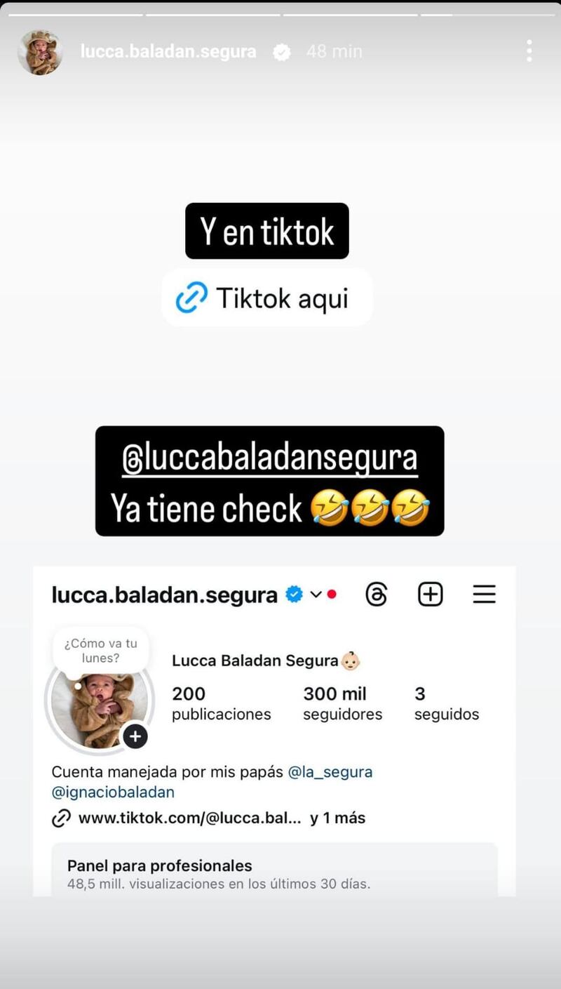 Impresionante logro del bebé de La Segura, tan solo con pocos días en el mundo