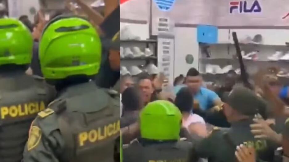 Paloterapia en Cali a ladrón en transnochón navideño.