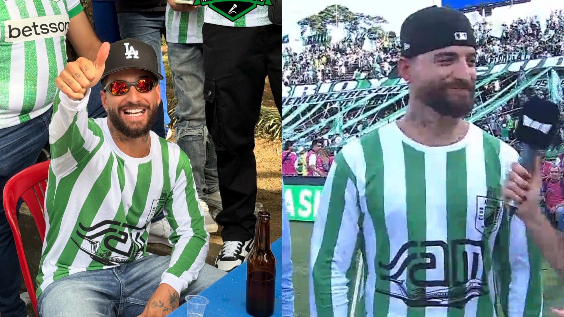 Maluma - Fotos: Tomadas de redes sociales y captura de pantalla de Win Sports el 13 de diciembre del 2025