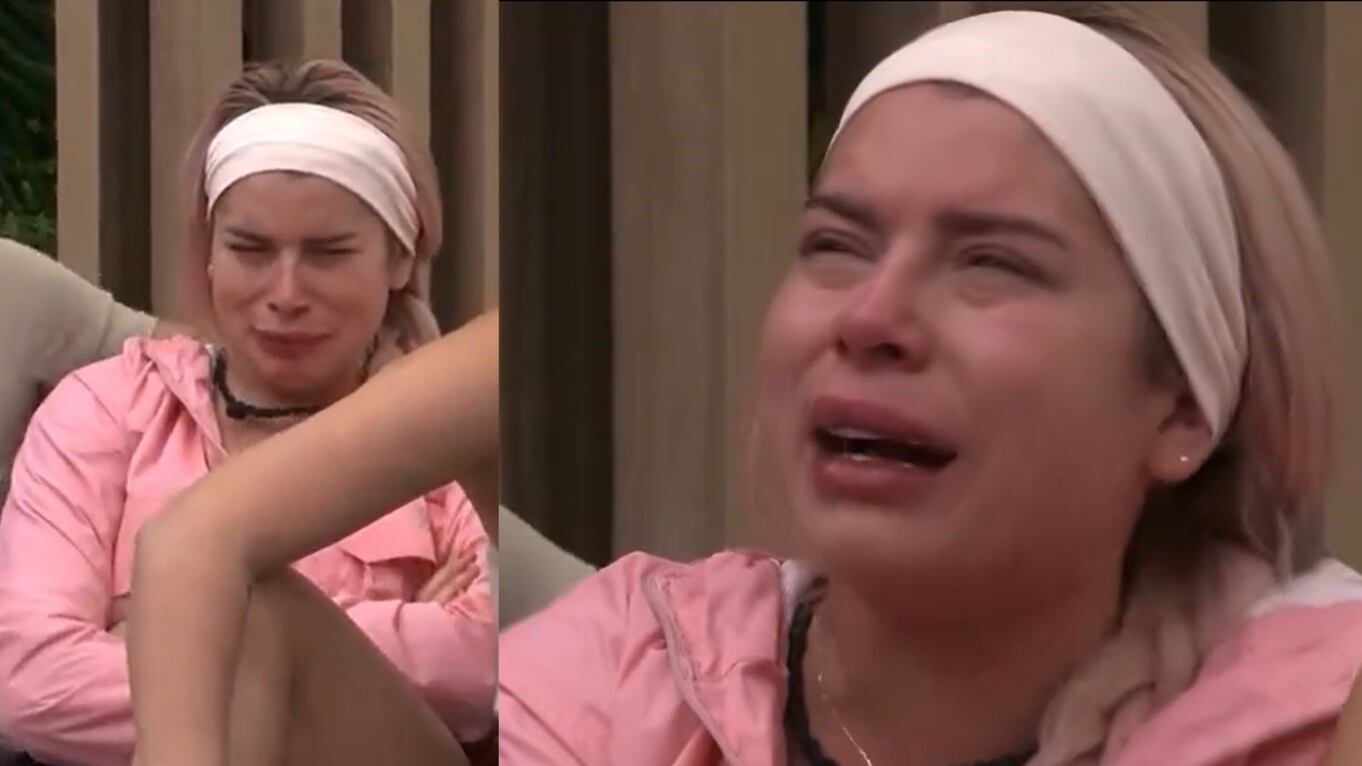 Ornella le arrebató a Sebastián Gutiérrez el título de “lagrima de oro” que le dieron sus compañeros en ‘La Casa de los Famosos’ Colombia