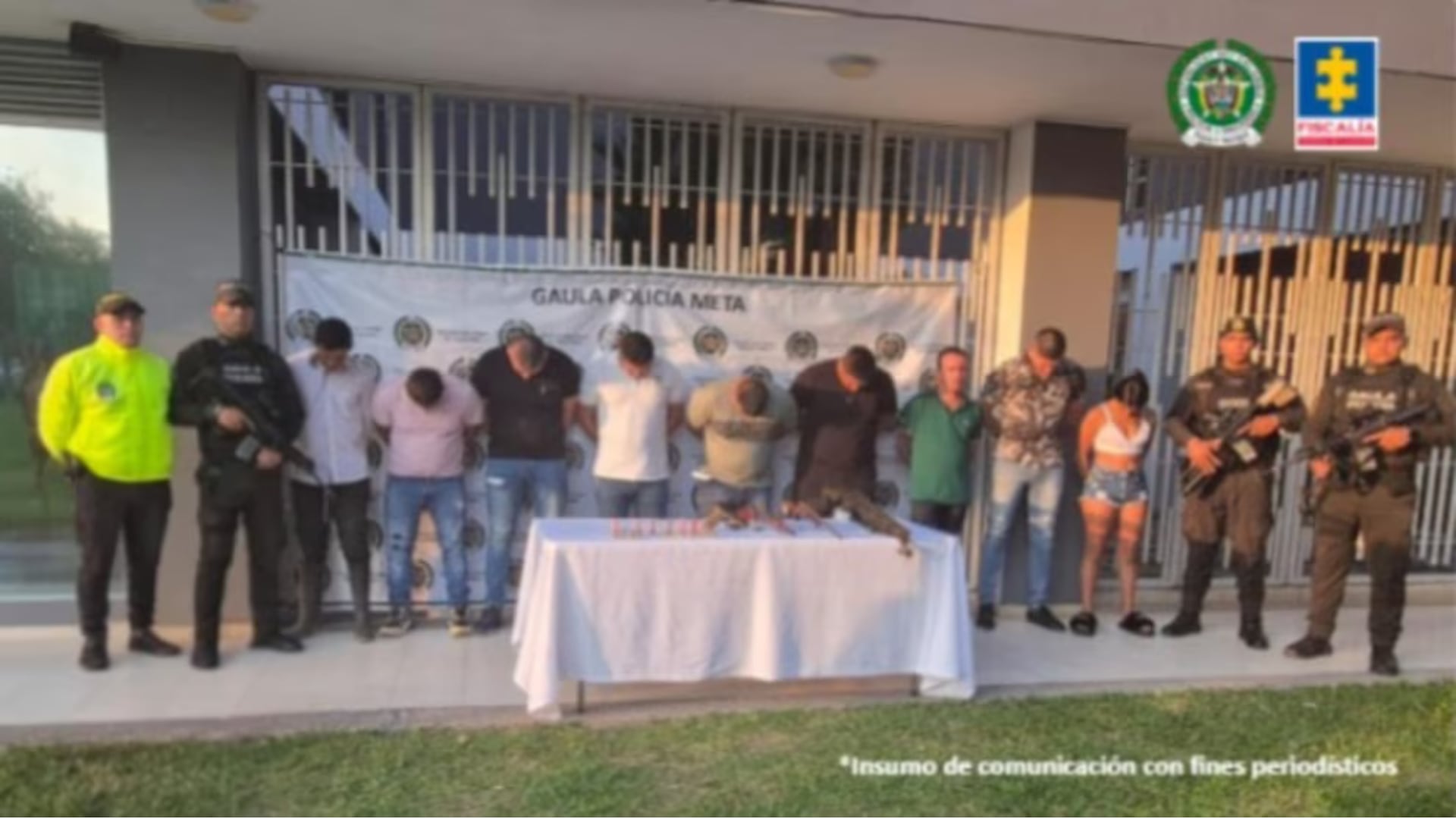 Banda delincuencial 'Los Toyotas'.