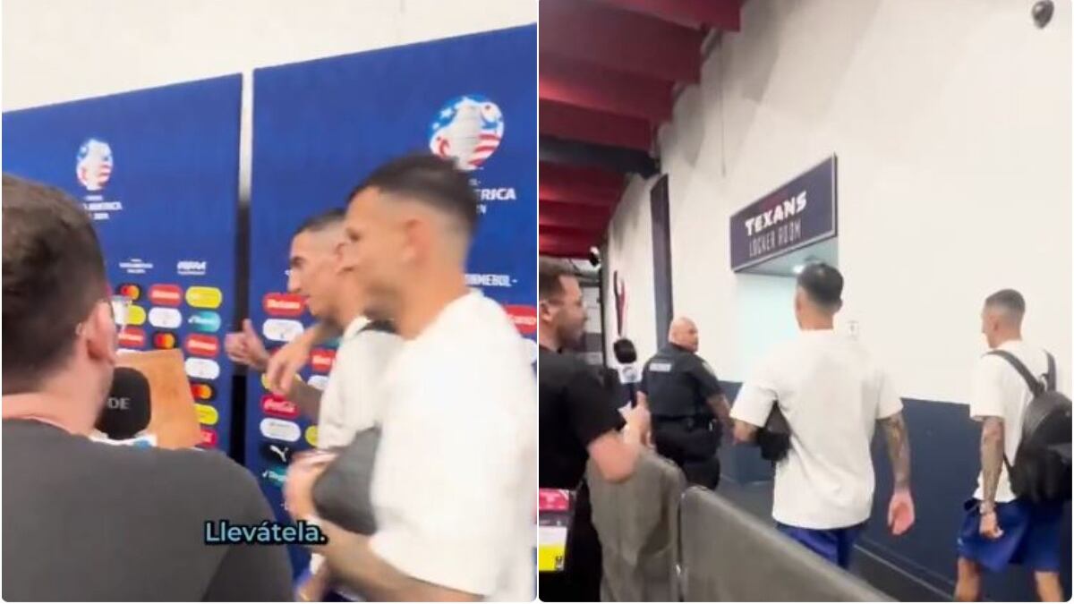 Tildan de agrandados a jugadores de Argentina por fea situación con un periodista