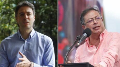 Daniel Quintero y Gustavo Petro