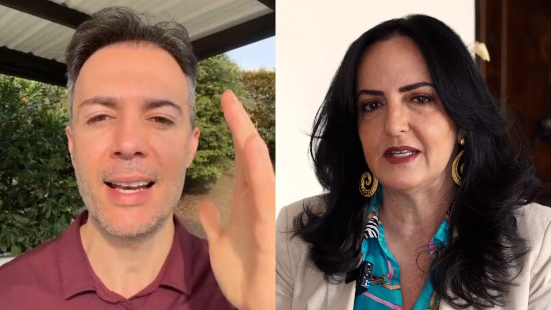 Daniel Quintero y María Fernanda Cabal llegaron a un pacto de no agresión: “Acordamos no repetir ninguna expresión agraviante contra el otro”