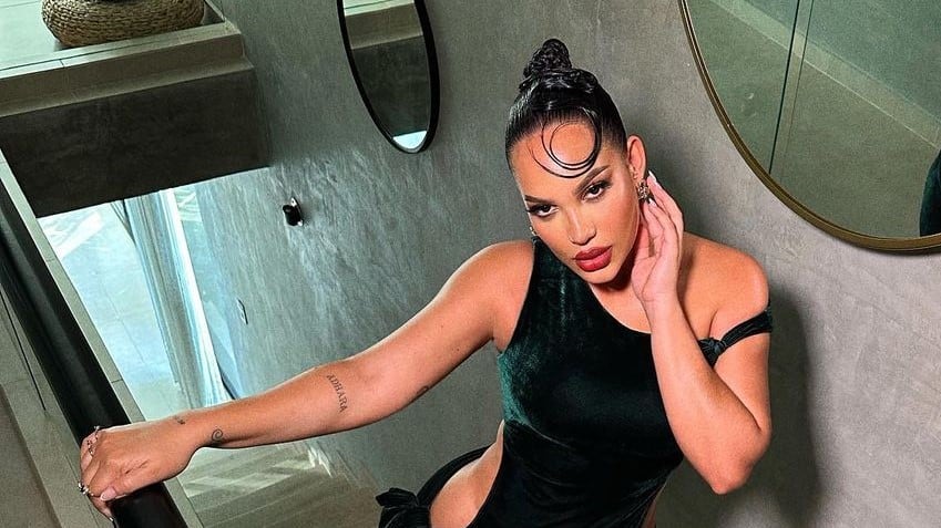 La bella Andrea Valdiri instó a sus seguidores a cumplir con los retos que se pongan y en especial a ser los primeros en hacerlo.