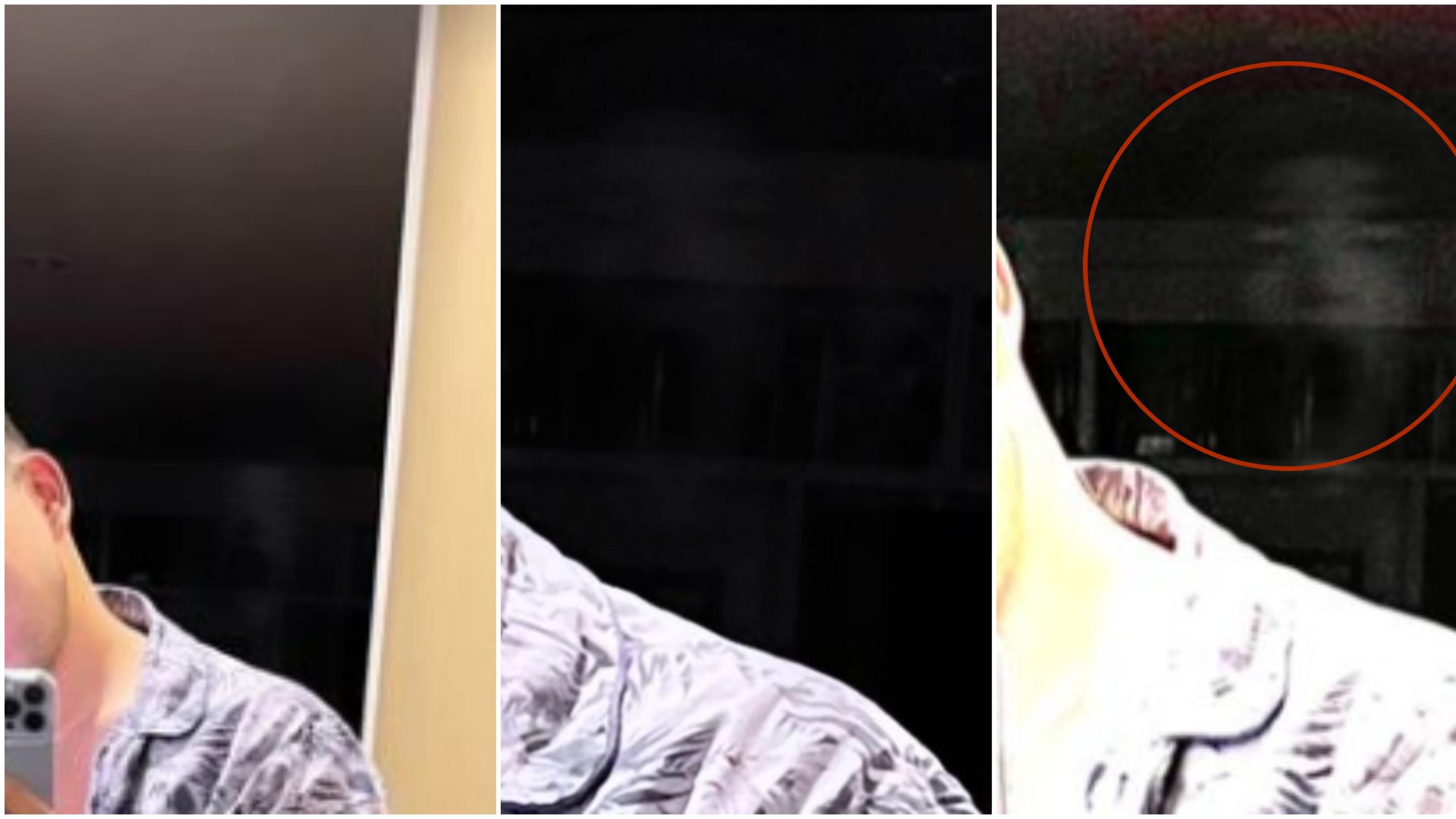 Una reconocida pareja gay publicó en sus redes sociales la imagen de lo que sería un fantasma en su casa.