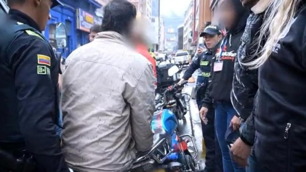 Operativo en 'pagadiarios' de La Capuchina deja un capturado por una motocicleta con número de motor borrado