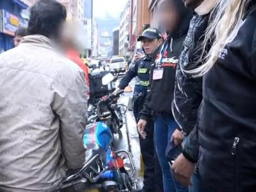 Operativo en ‘pagadiarios’ de La Capuchina deja un capturado por una motocicleta con número de motor borrado