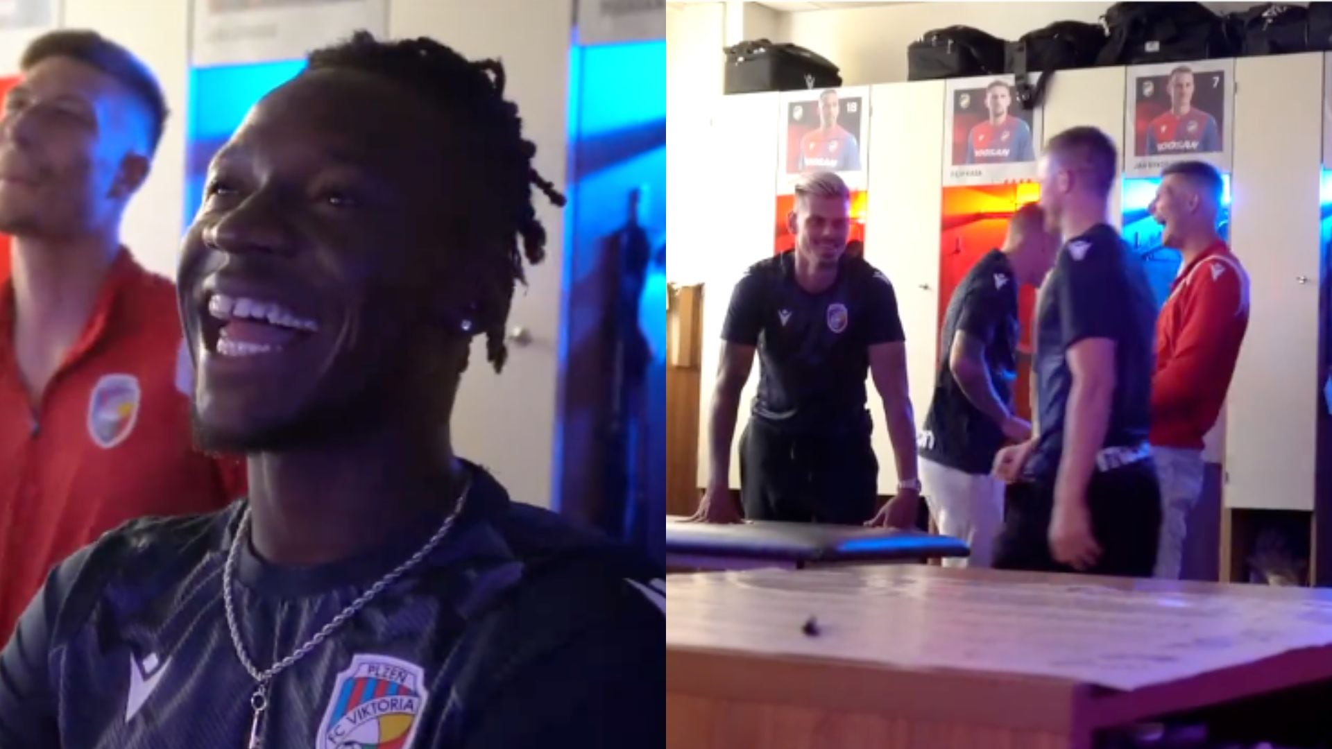 Jugadores celebran quedar en el 'grupo de la muerte' en Champions)