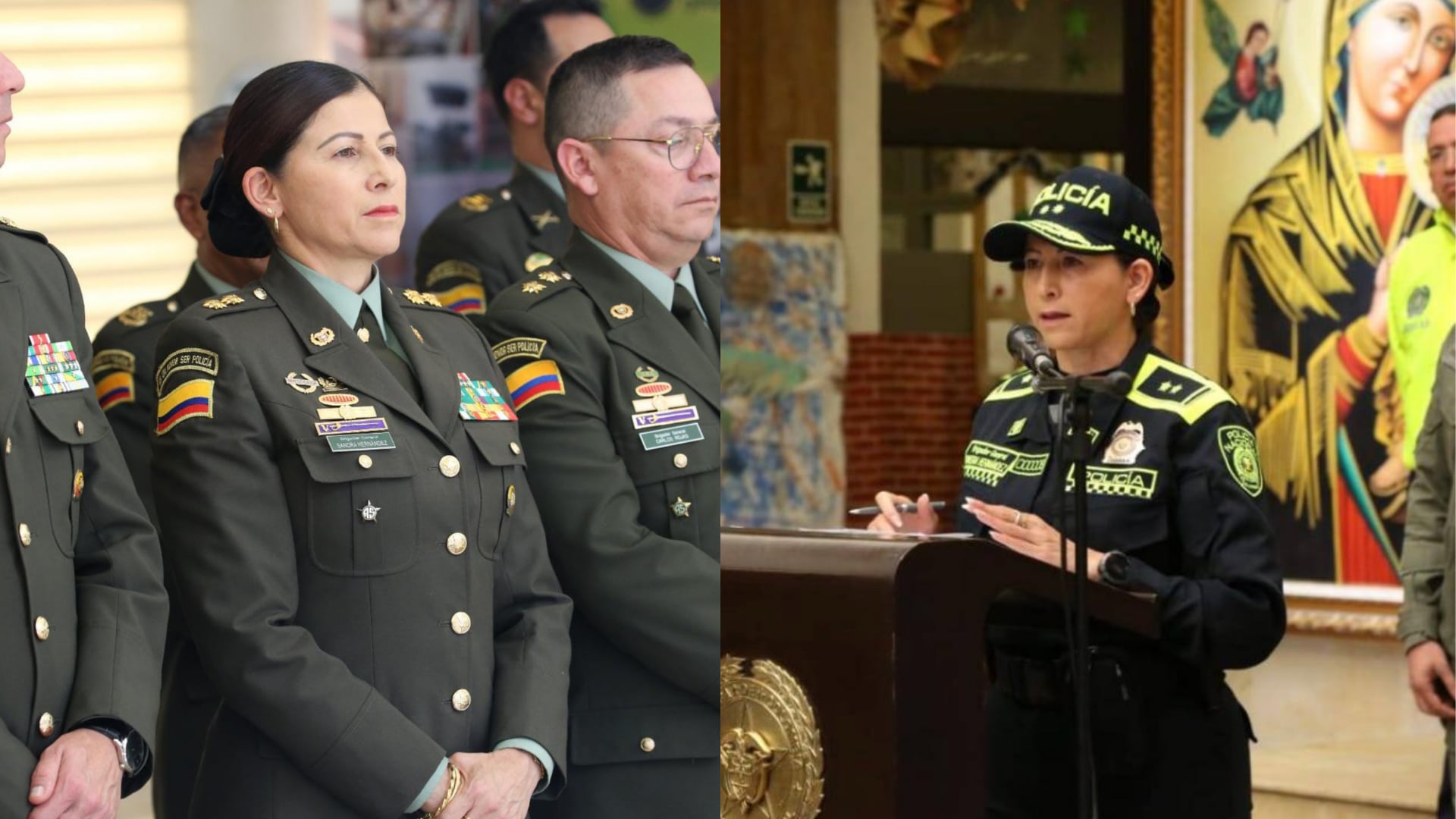 Sandra Hernández es la primera mujer comandante de Policía de Bogotá