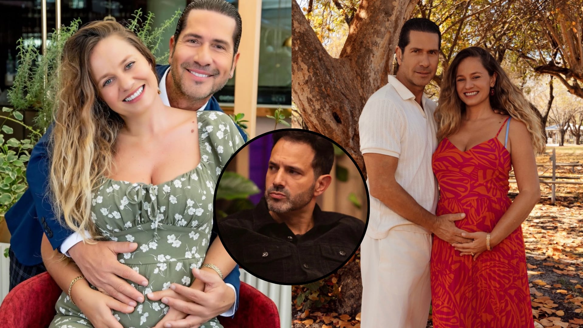 Erika Rodriguez, Gregorio Pernía y Alejandro Estrada