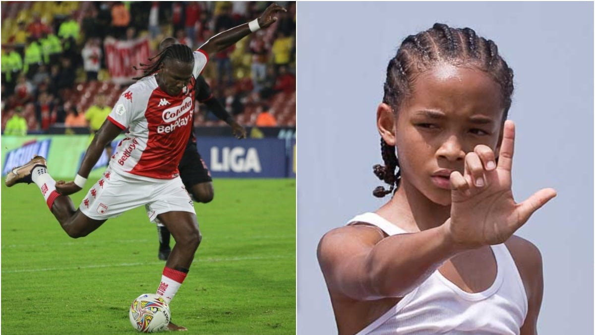 Hugo Rodallega jr. derritió a más de uno por su parecido con el hijo de Will Smith