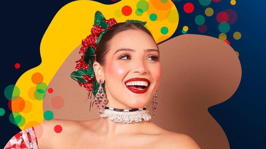 Michelle Char Fernández, nueva reina del Carnaval de Barranquilla 2026.