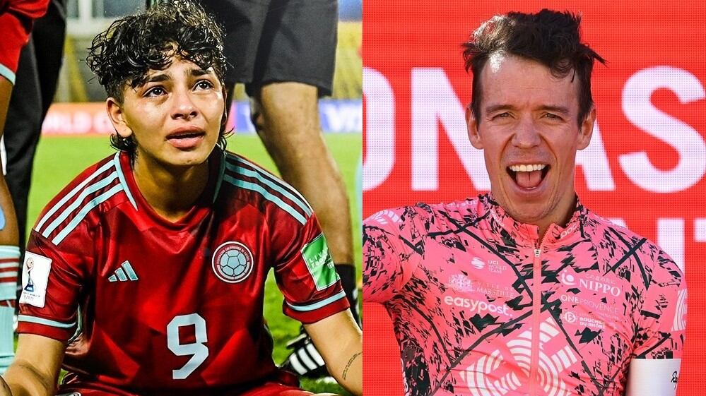 Yésica Muñoz y Rigoberto Urán