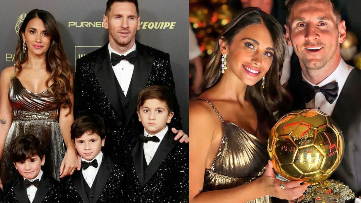 Messi y Antonella