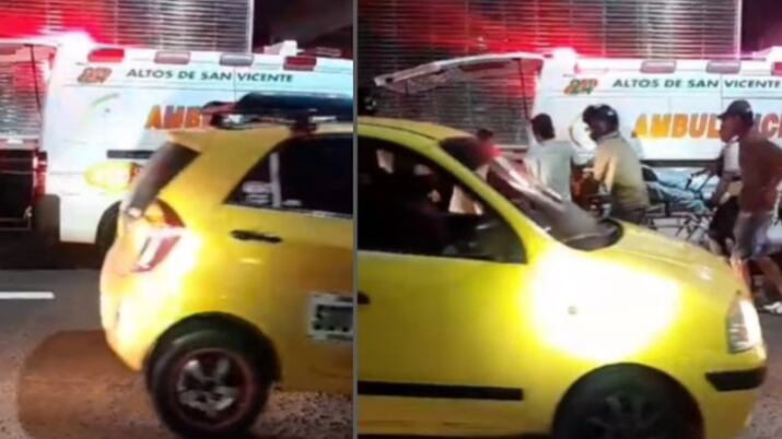 Joven se lanzó de un puente peatonal en Barranquilla.