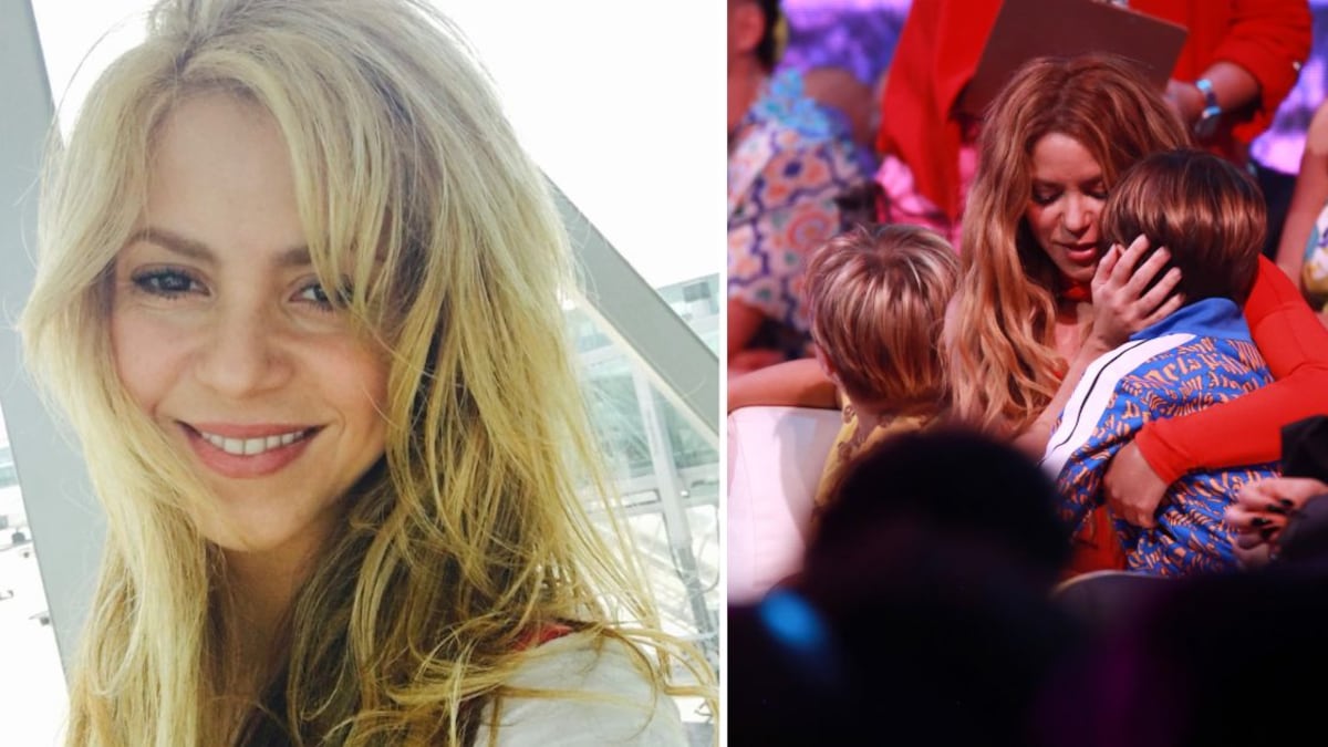 Shakira compartió una fotografía única, mostrando la sorpresa de Sasha al verla en las pantallas de Times Square.