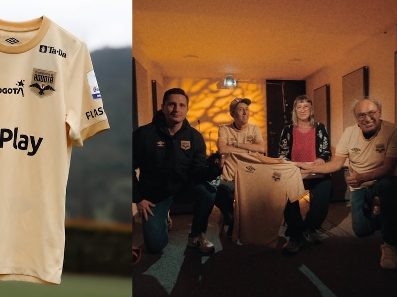 Internacional de Bogotá estrenará nueva camiseta ante Atlético Nacional: Surgió a partir de una colaboración con Aterciopelados