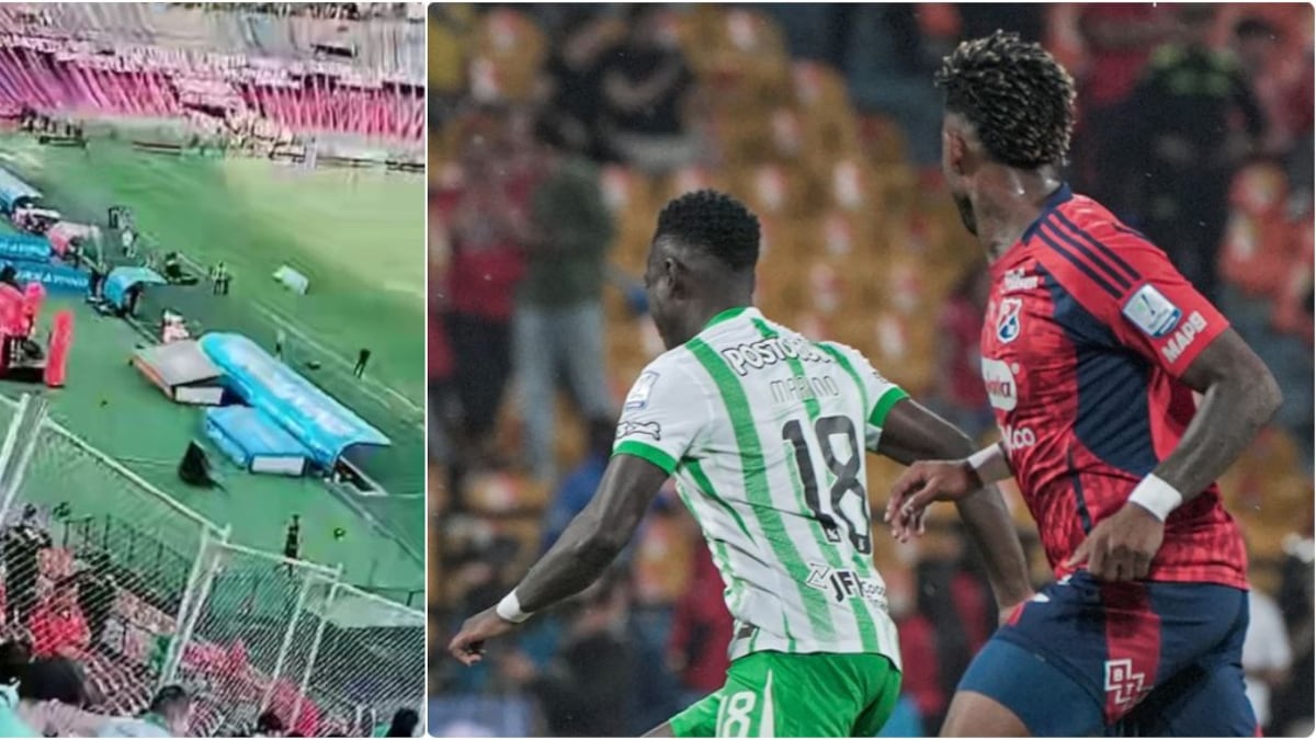 DIM vs Nacional: muchos se vieron sorprendidos con el regreso de las rejas divisorias al Atanasio Girardot