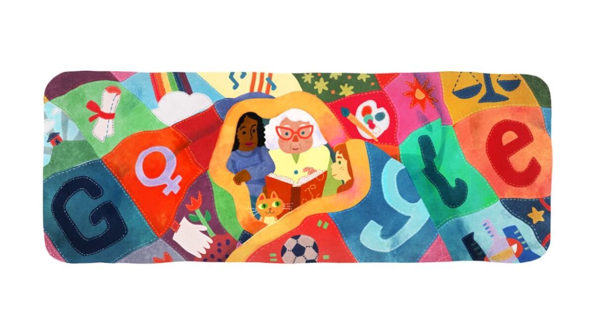 Google recuerda las primeras marchas del 8M en el Día Internacional de la Mujer con un Doodle