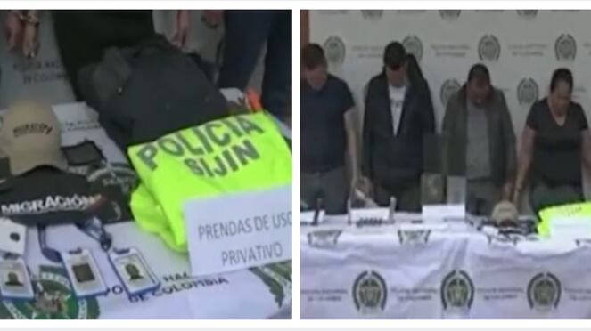 Capturados en robo a restaurante chino en Bogotá.