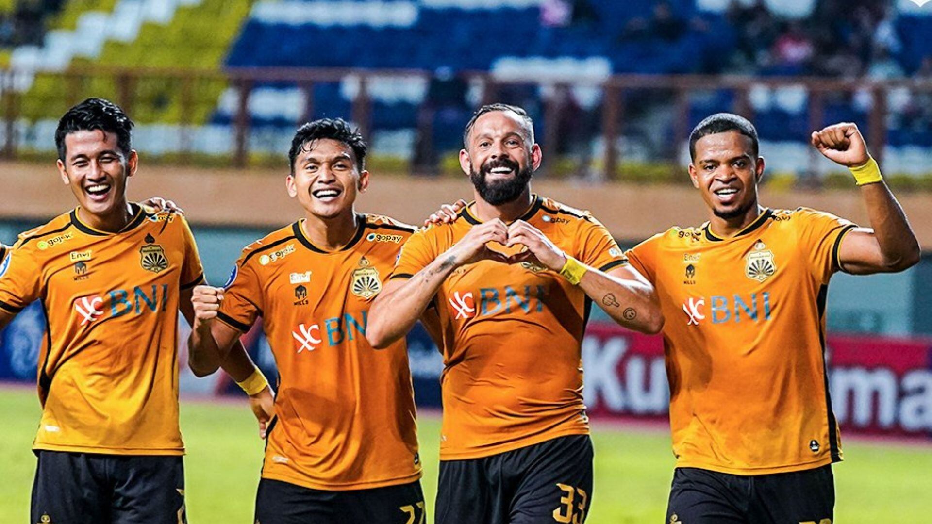 Matías Mier es una de las figuras del Bhayangkara F. C. de Indonesia.