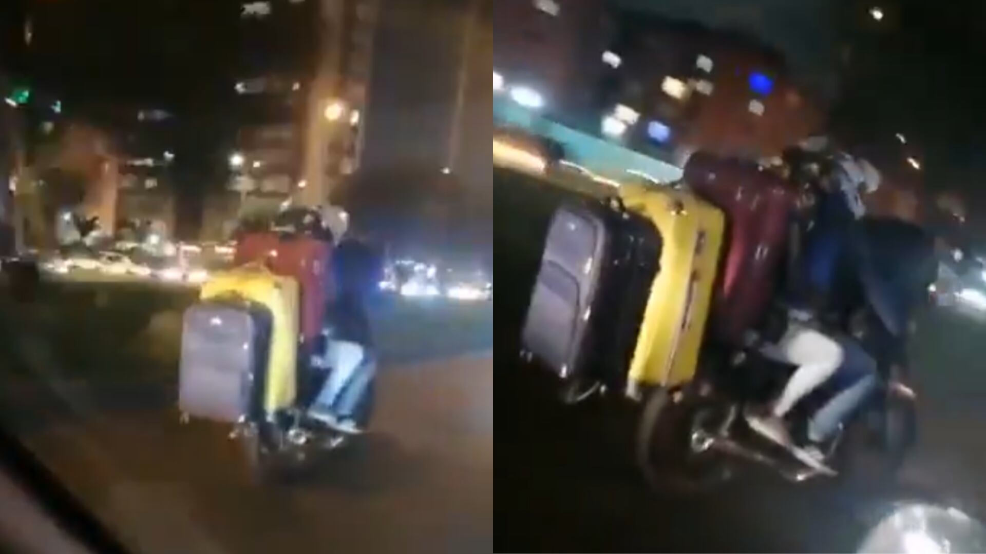 En Bogotá fue vista la nueva moto-camión: con capacidad para cargar cuatro maletas y dos pasajeros a altas velocidades