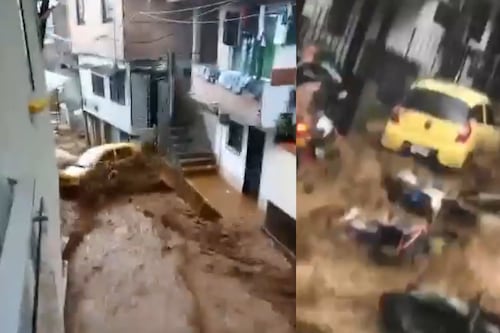 Tragedia por lluvias en Medellín: niño de cinco años murió por desbordamiento de quebrada