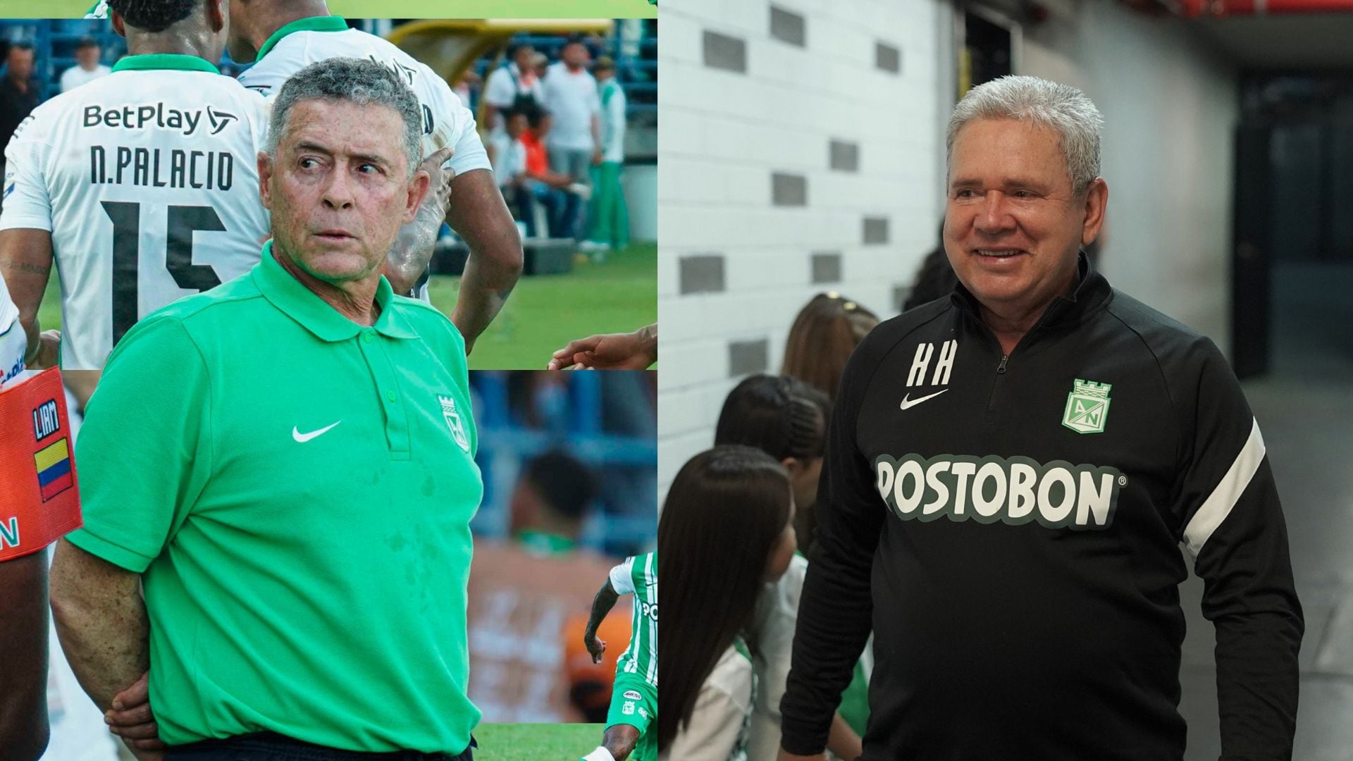 Pedro Sarmiento y Hernán Darío Herrera han sido los dos últimos DT's de Nacional