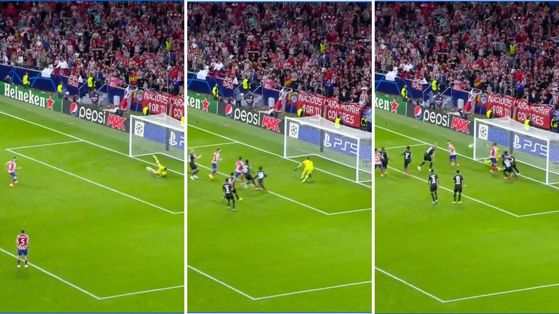 Yannick Carrasco botó el penalti que le daba la posibilidad al 'Atleti' de seguir con vida en Champions.