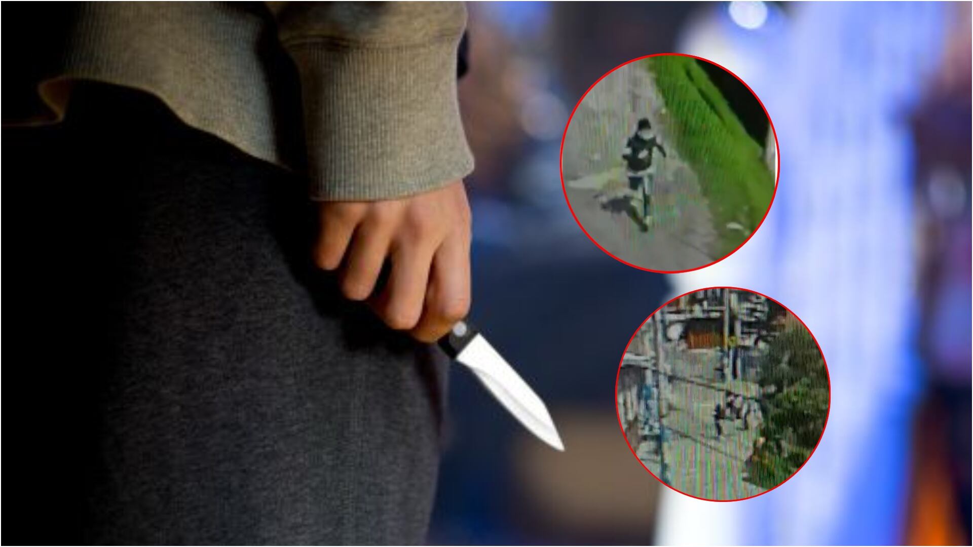 Delincuente apuñaló a una menor de 12 años en Usme y desata preocupación en Bogotá (Foto sturti y redes sociales)