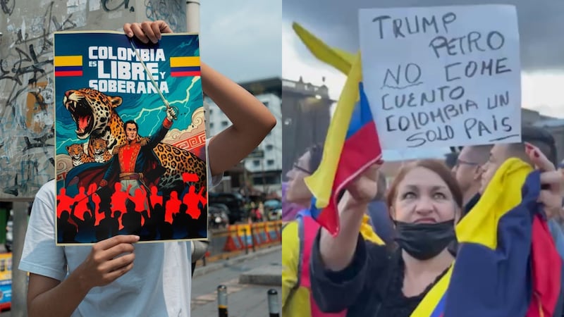 Protestas en vivo en Bogotá este 7 de enero: así van las manifestaciones convocadas por Petro