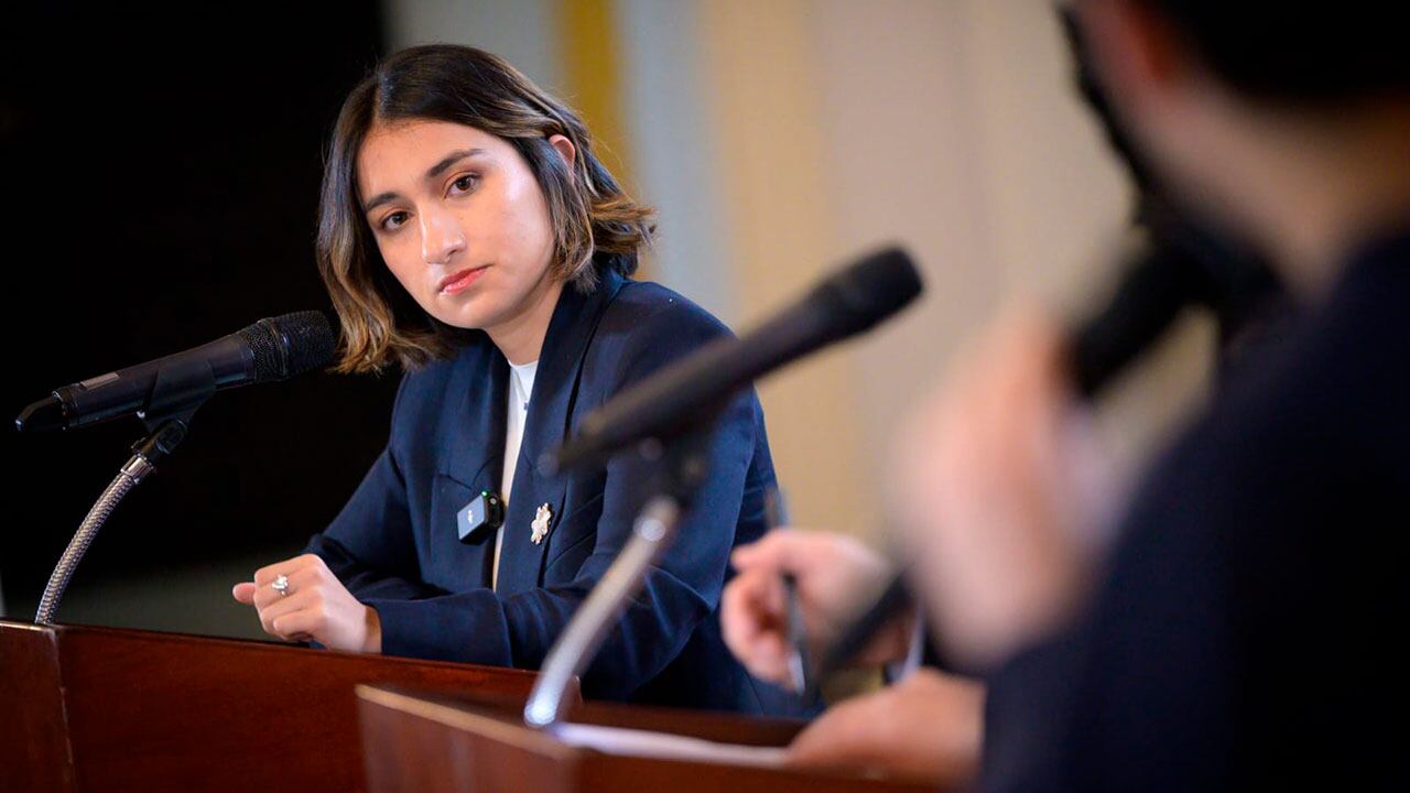 Laura Sarabia rechazó las declaraciones de Marco Rubio, sobre el atentado a Miguel Uribe.