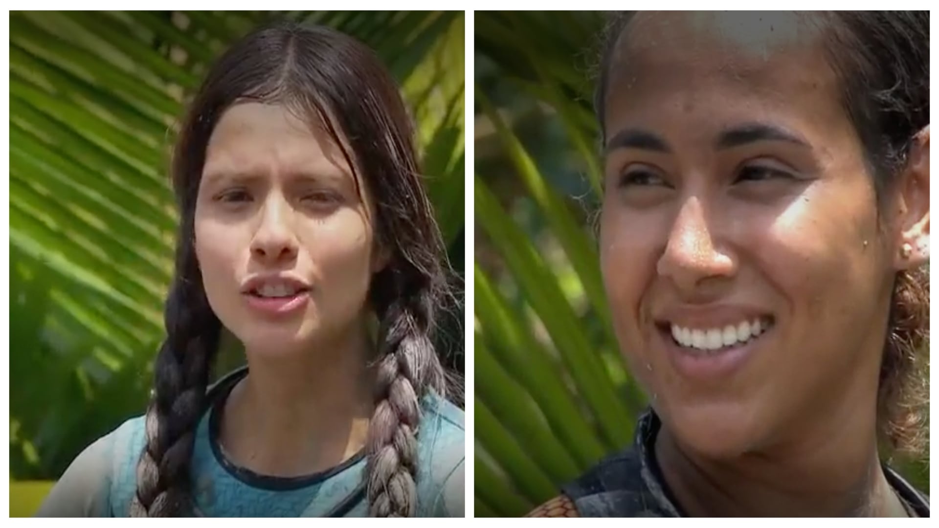 ‘Guajira’ y ‘Juli’ se sacaron los trapitos al sol en el Desafío y se trataron de infantiles y tramposas // Captura de pantalla del Desafío