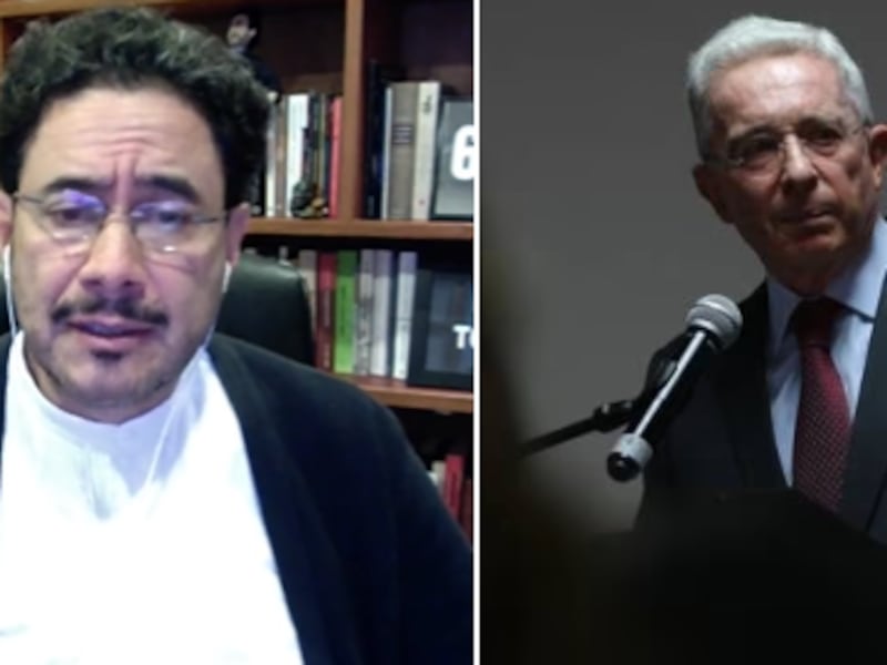 Uribe denunció supuestas “amenazas” y Cepeda lo frenó en seco recordándole a Escobar y los ‘falsos positivos’