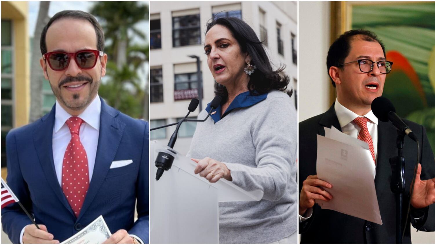 Suenan como candidatos presidenciables Abelardo de la Espriella, María Fernanda Cabal y Francisco Barbosa