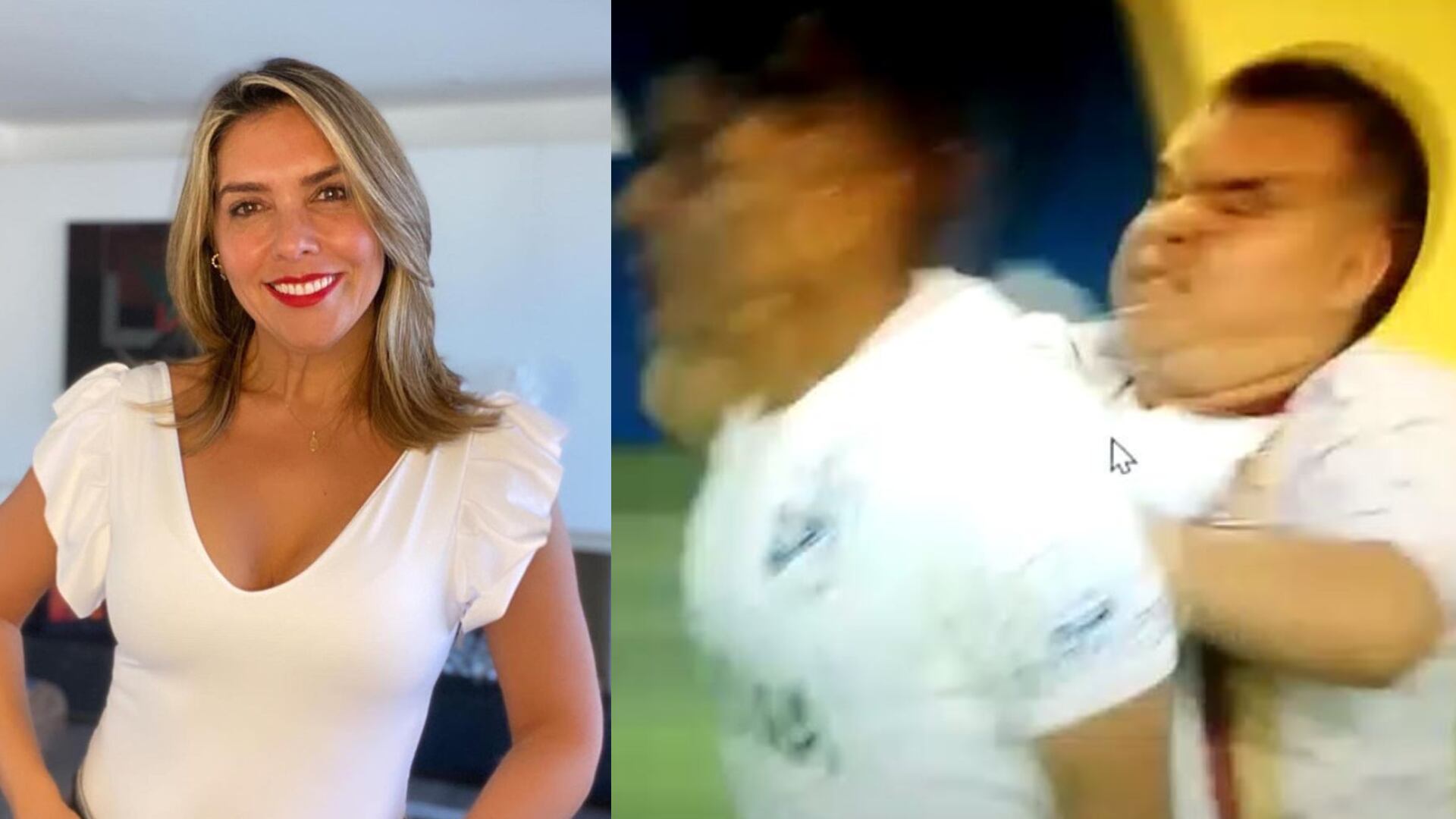 Mónica Rodríguez criticó al hincha del Tolima que golpeó a Daniel Cataño