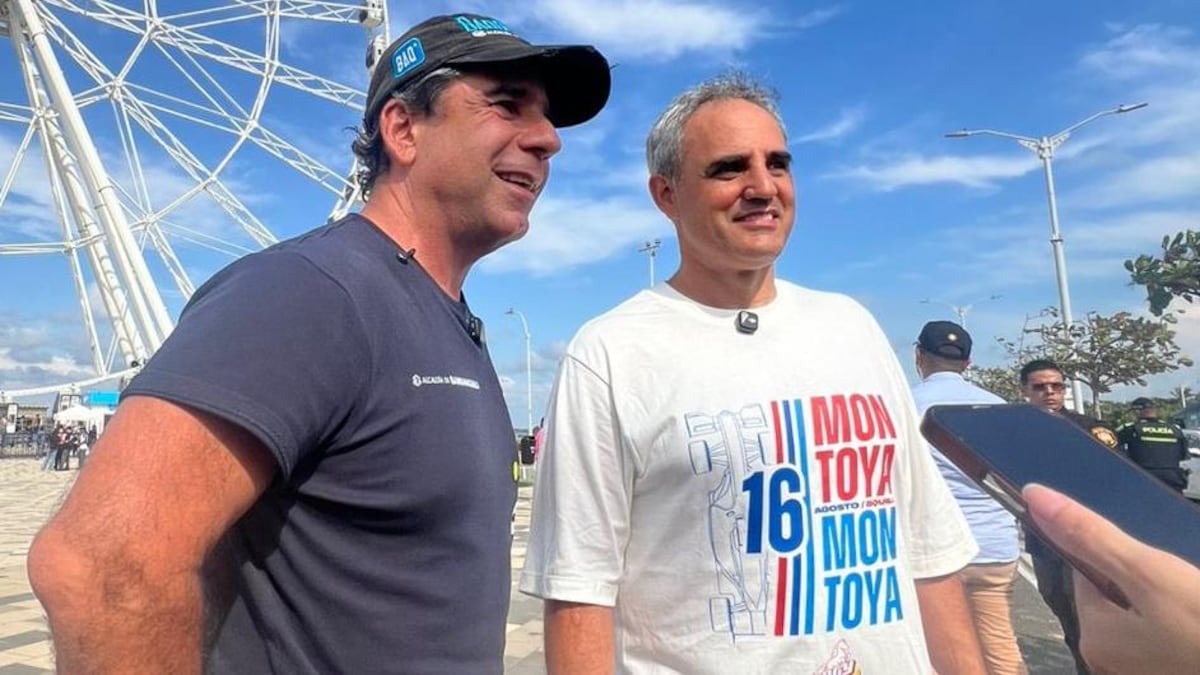 Foto Juan Pablo Montoya se reúne con Alex Char en Barranquilla y reaviva sueño de la Fórmula 1.
