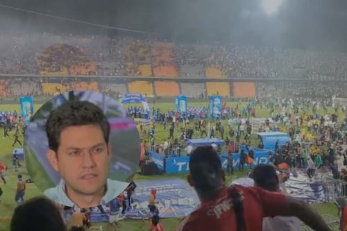 “Es decepcionante el comportamiento de estos desgraciados”: Secretario de Seguridad de Medellín anunció denuncias penales por los desmanes en el Atanasio Girardot