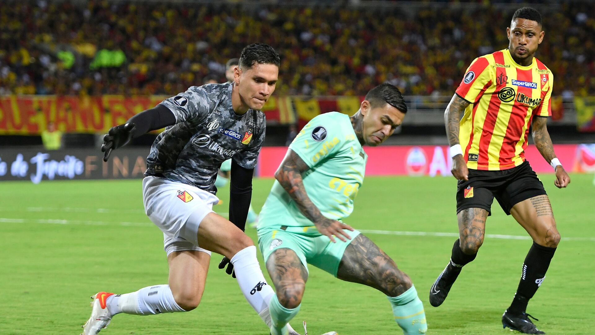 Un penal a favor del Palmeiras en el partido contra el Pereira abrió la serie de cuartos de final de la Copa Libertadores 2023.