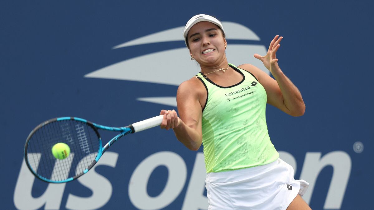 María Camila Osorio en el US Open 2022