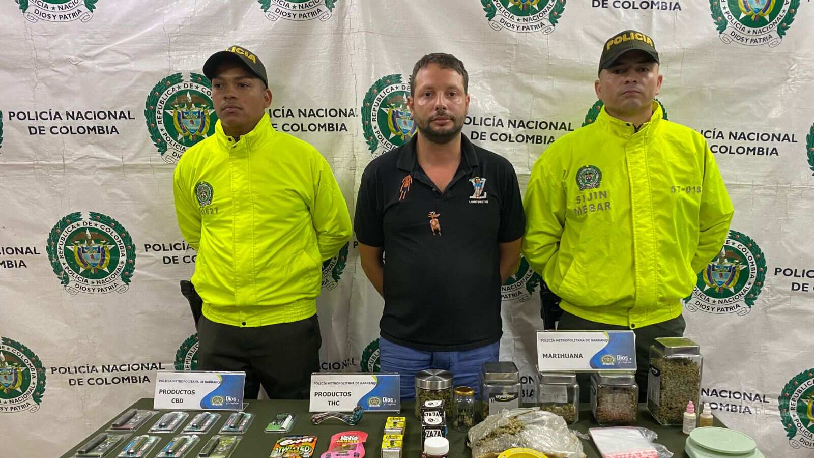 Dj capturado en Barranquilla.