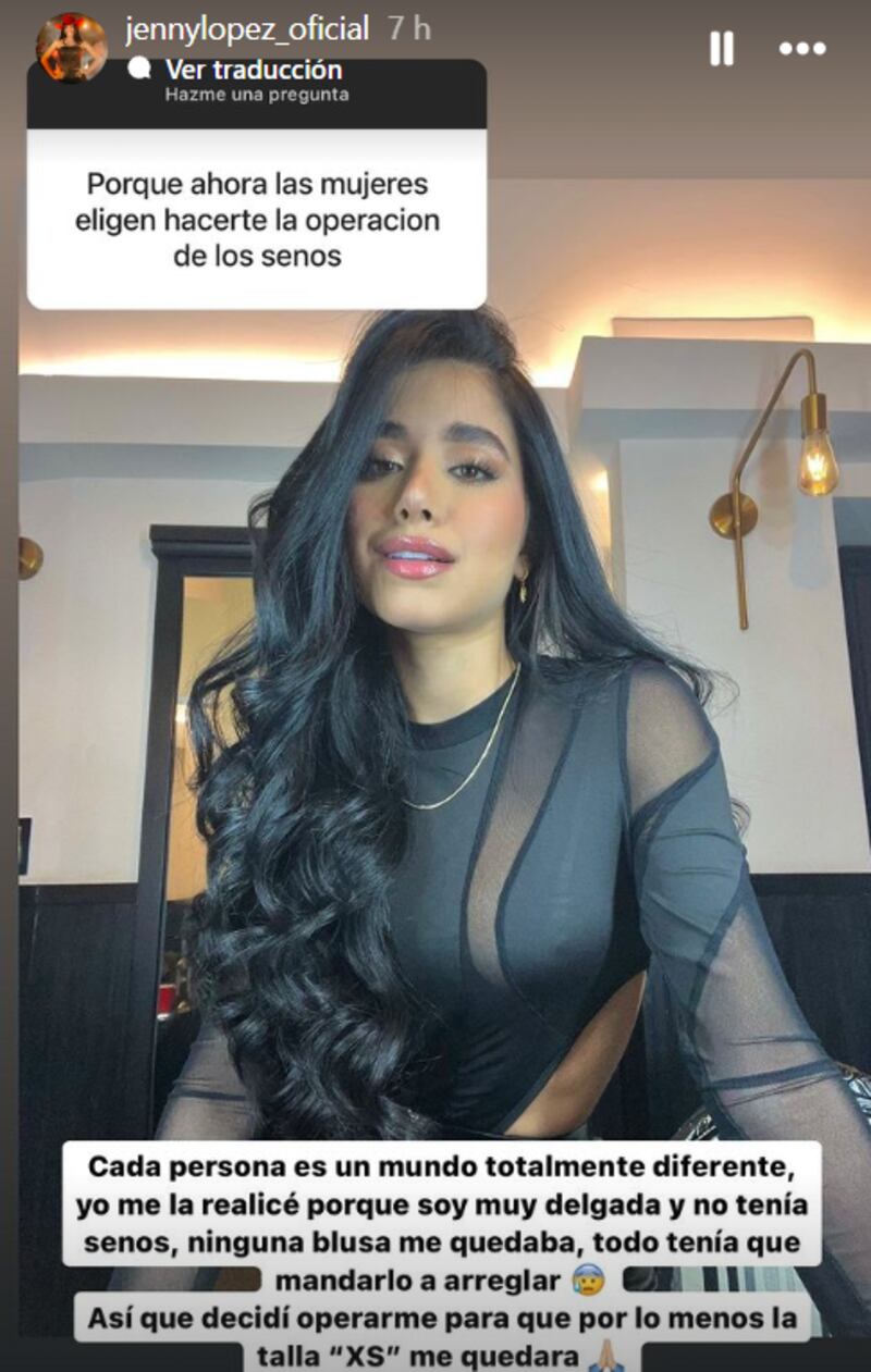 Novia de Jhonny Rivera le respondió a quienes la critican por su cirugía plástica