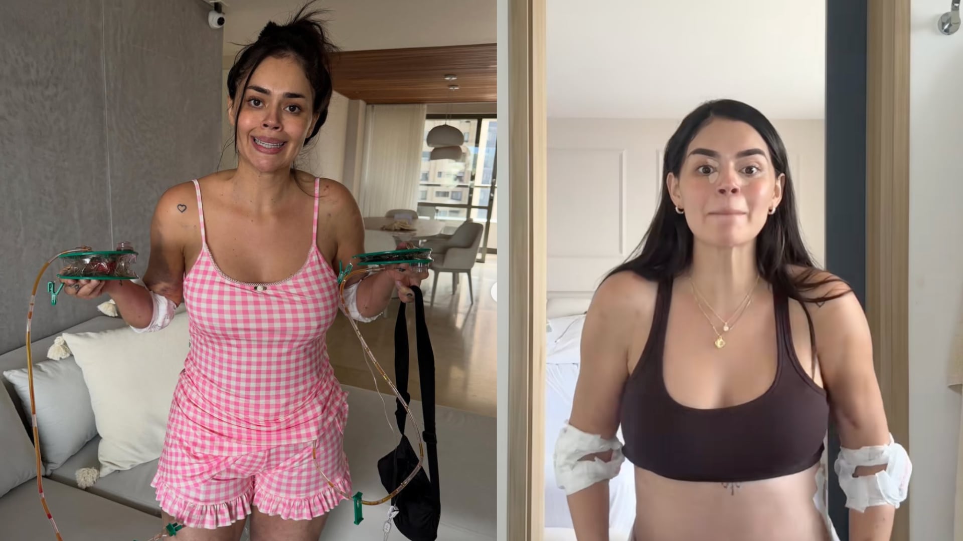 La Segura tras su operación