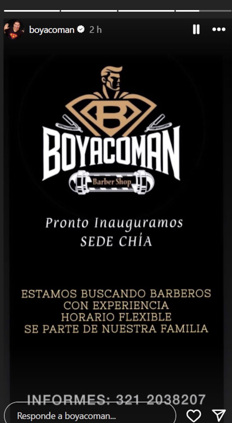 Este es el nuevo negocio de Boyacomán que queda a las afueras de Bogotá