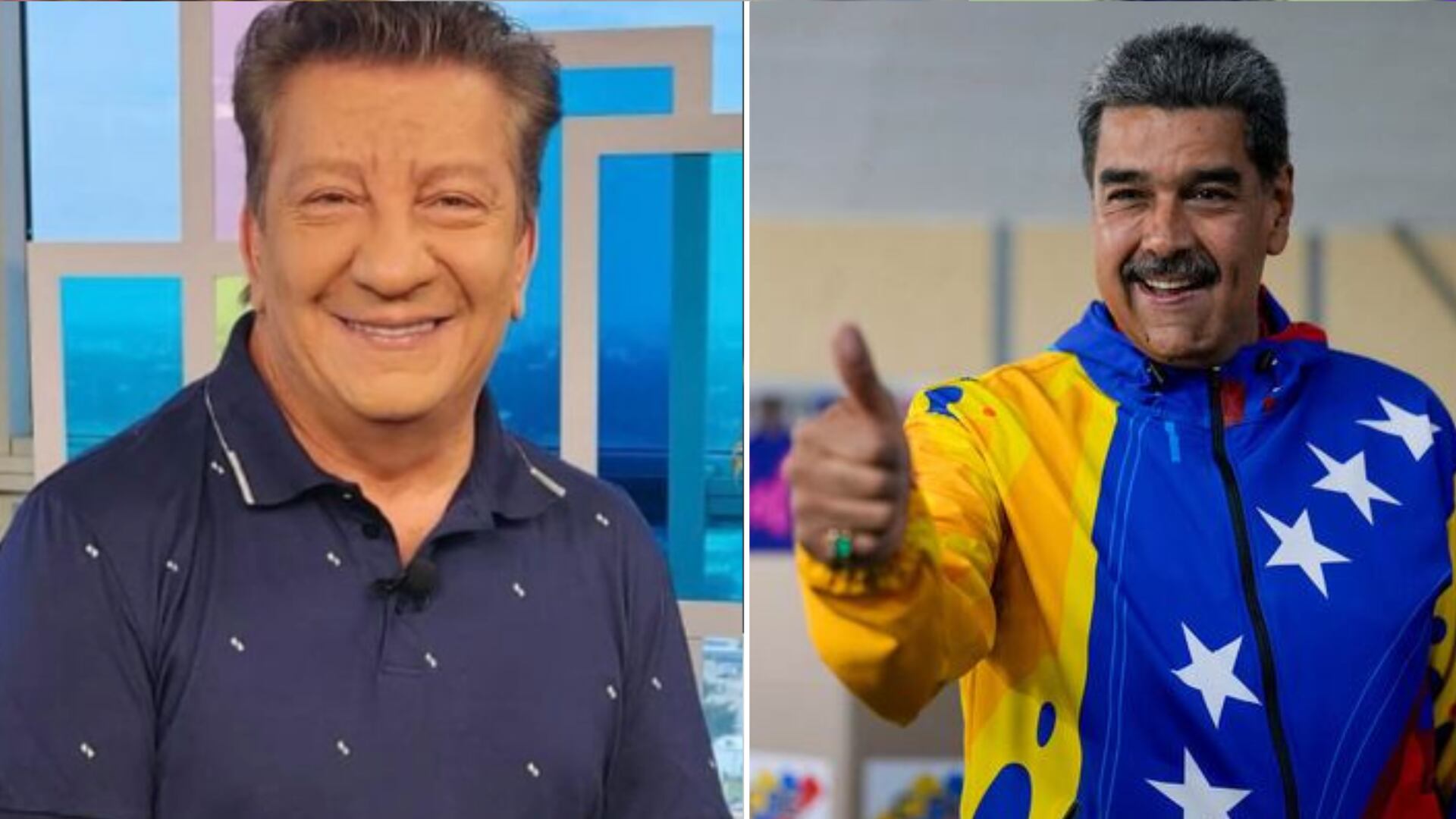 Hernán Orjuela y Nicolás Maduro