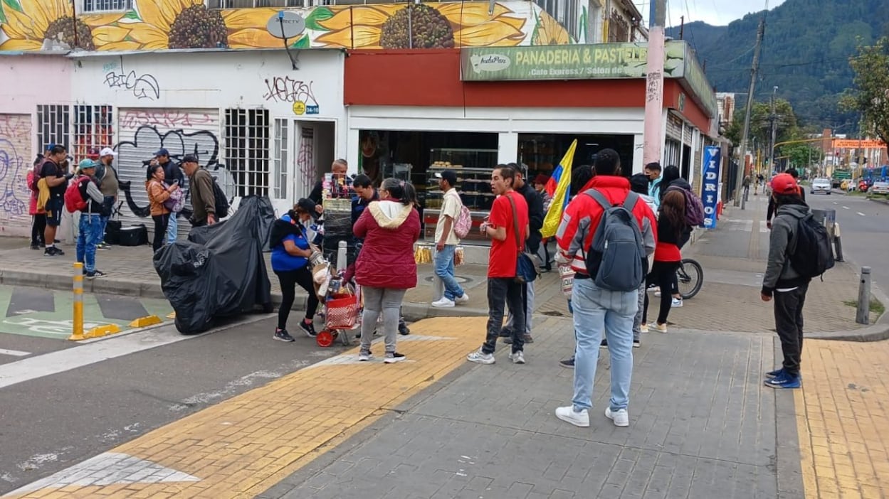 Varios puntos de Bogotá presentan manifestaciones que han perjudicado la movilidad de la ciudad.