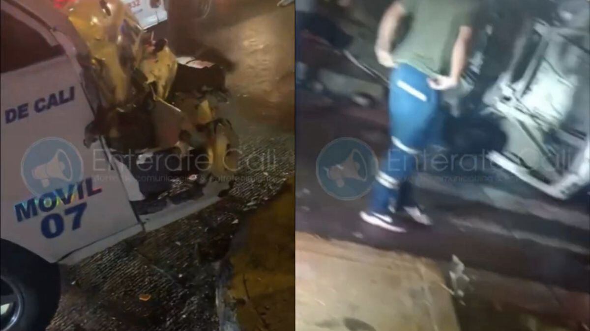 En la noche del pasado martes dos ambulancias se chocaron a causa de exceso de velocidad.